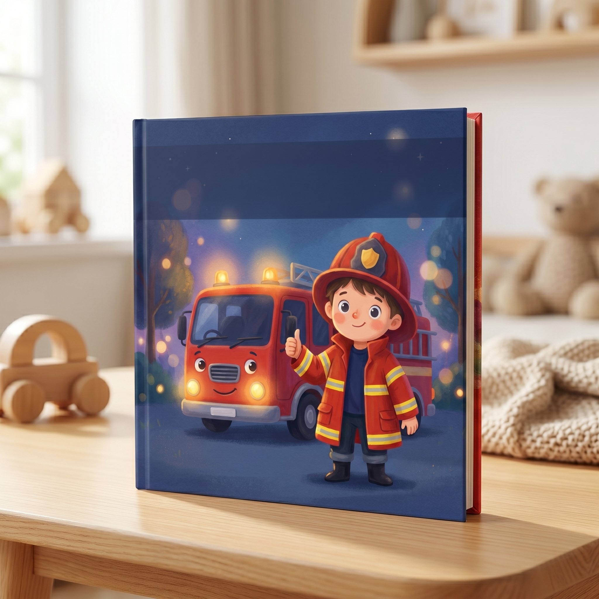 «Lina und der grosse Einsatz» als gebundenes Hardcover-Buch auf einem Tisch