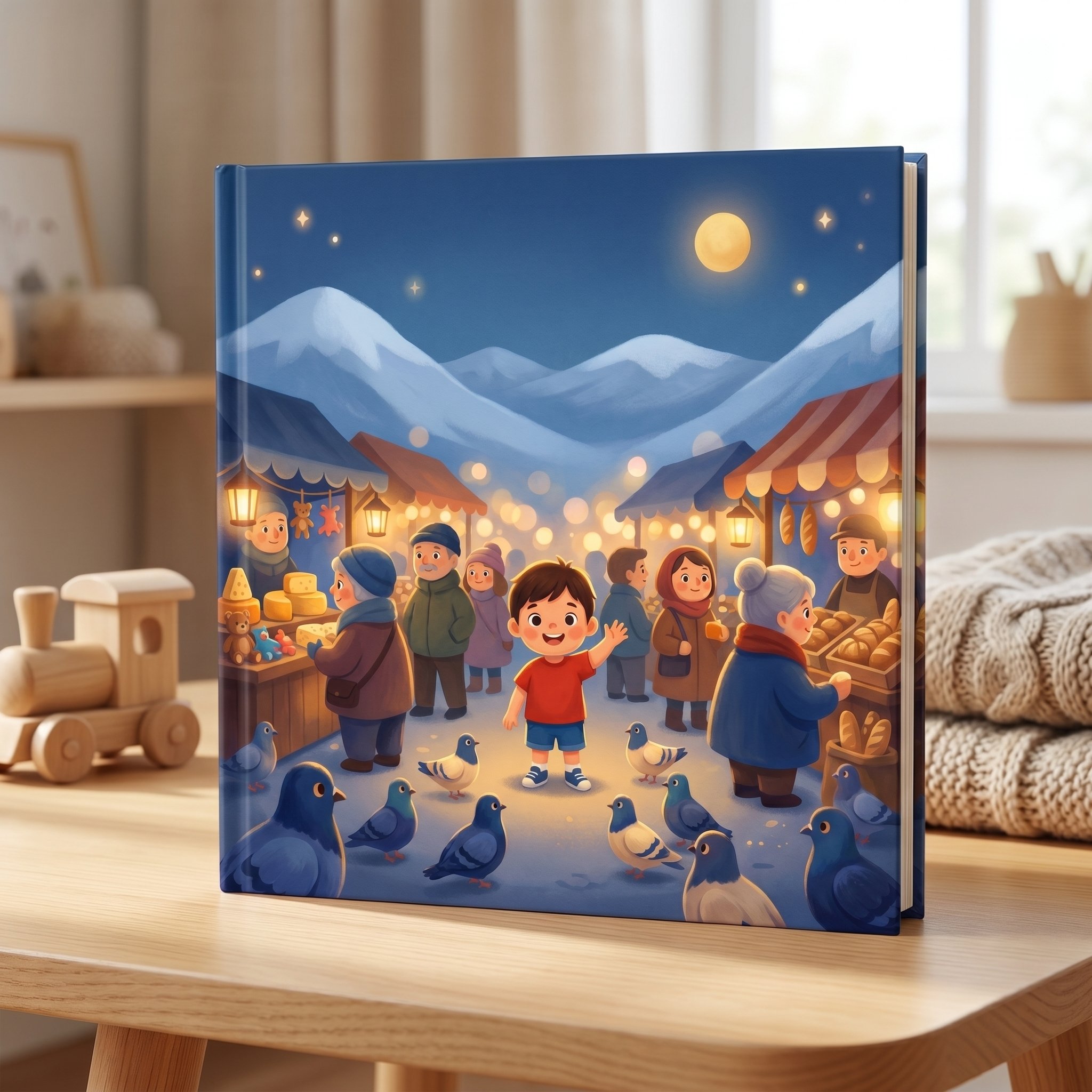 «Wo bist du, Lina?» als gebundenes Hardcover-Buch auf einem Tisch